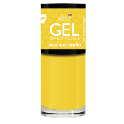 Esmalte Bella Brazil Efeito Gel Cremoso 850 Delícia De Verão 9ml