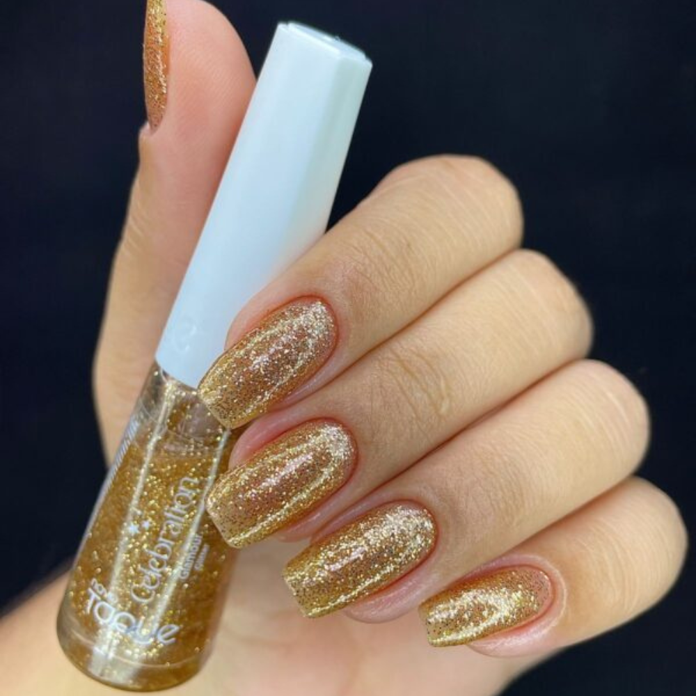Esmalte Novo Toque Glitter Glamour 8ml