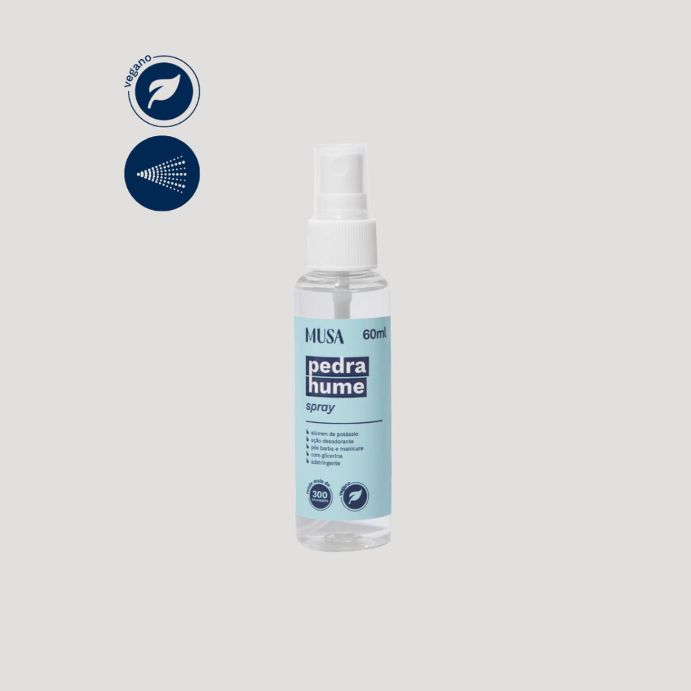 Pedra Hume Spray Musa 60ml