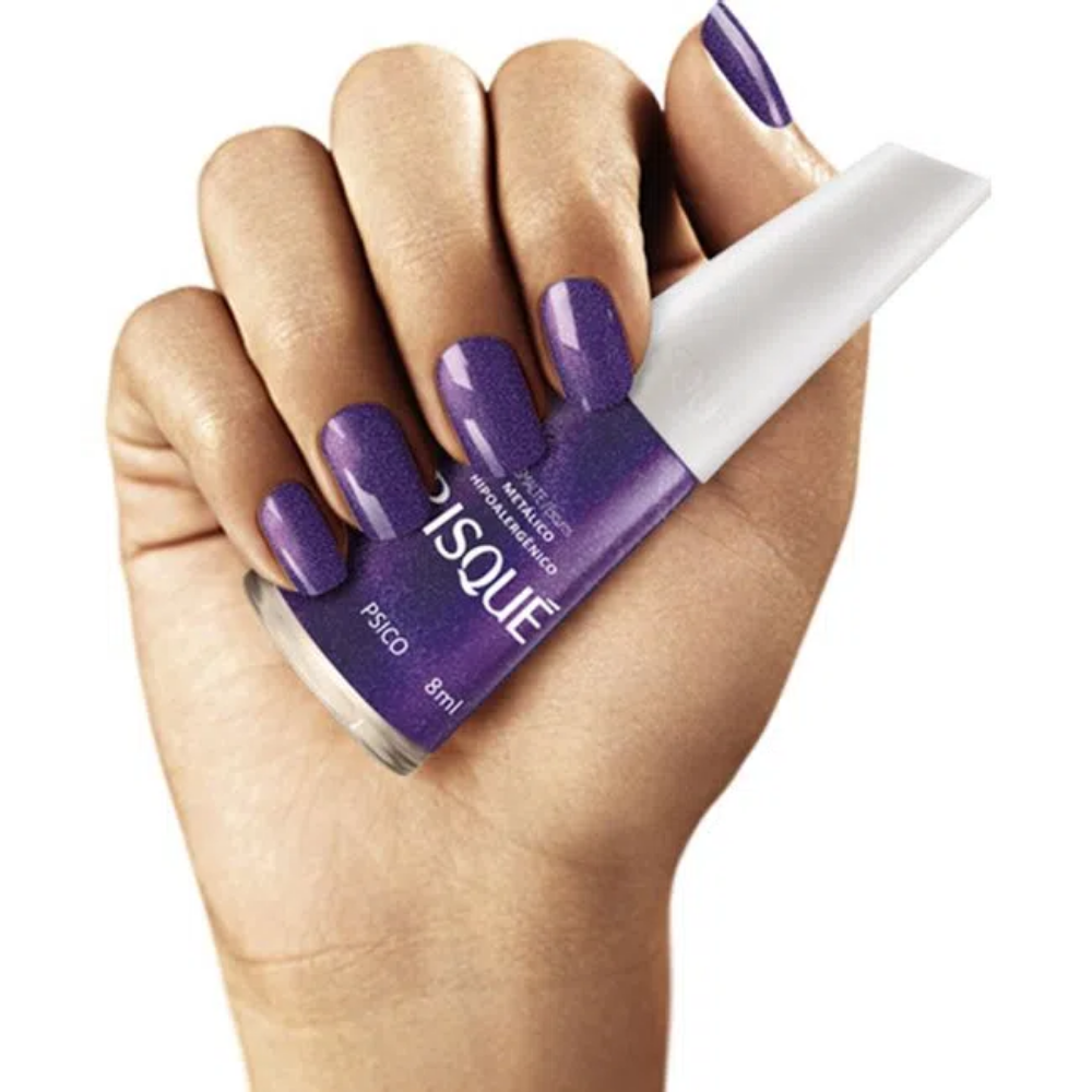 Esmalte Risqué Metálico Psico 8ml - Roxo