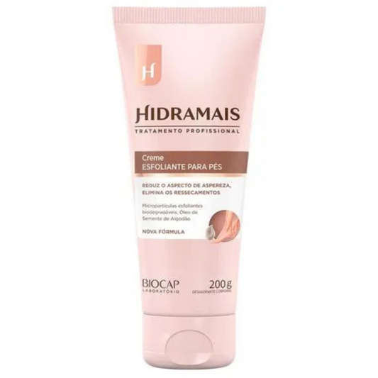 Creme Esfoliante Para Pés Hidramais 200g