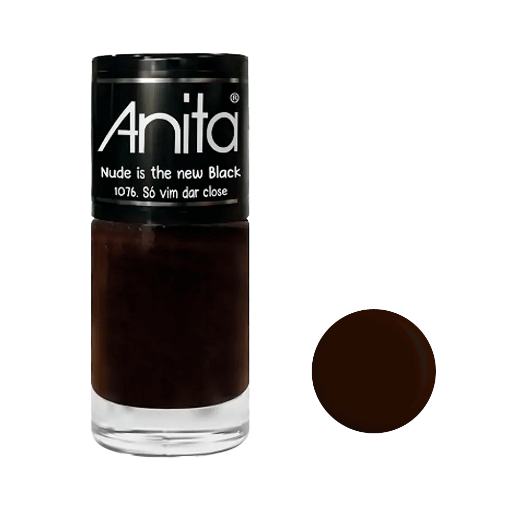 Esmalte Anita Nude Is The New Black Só Vim Dar Close 10ml