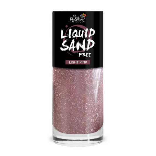 Esmalte Bella Brazil Liquid Sand 1301 Light Pink 9ml