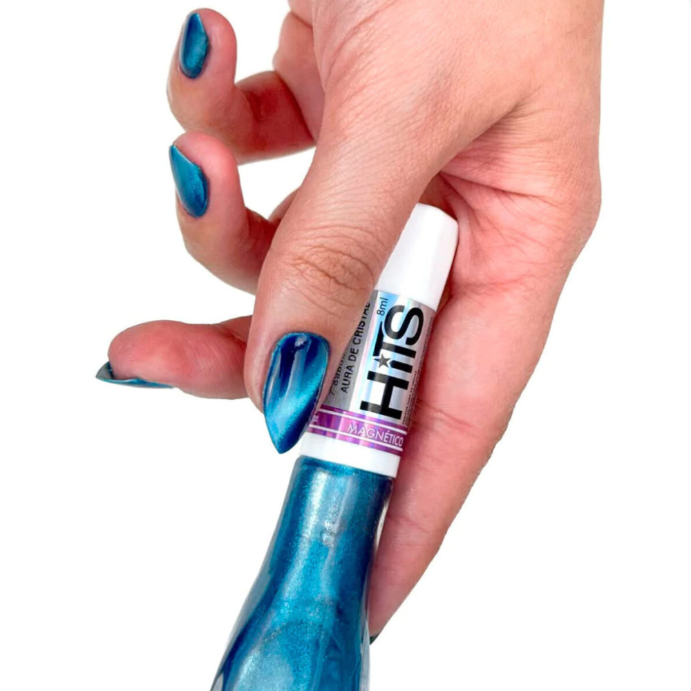 Esmalte Hits Magnético Aura De Cristal 8ml