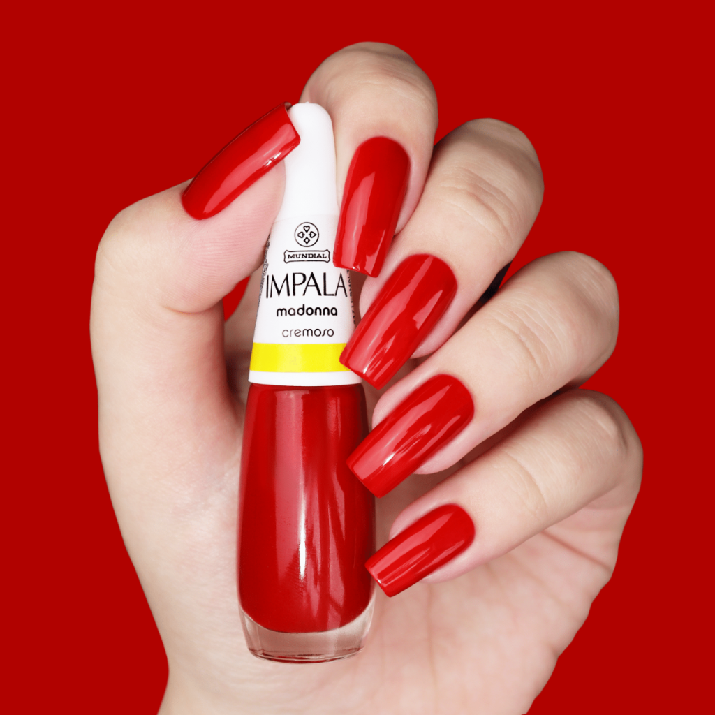 Esmalte Impala Cremoso Madonna 7,5ml - Vermelho