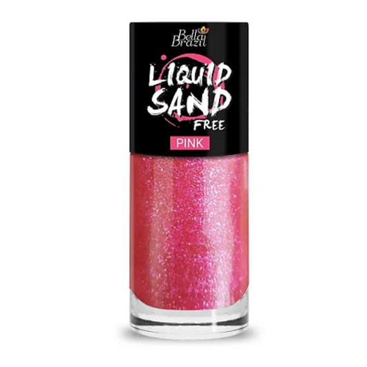 Esmalte Bella Brazil Liquid Sand 1308 Pink 9ml