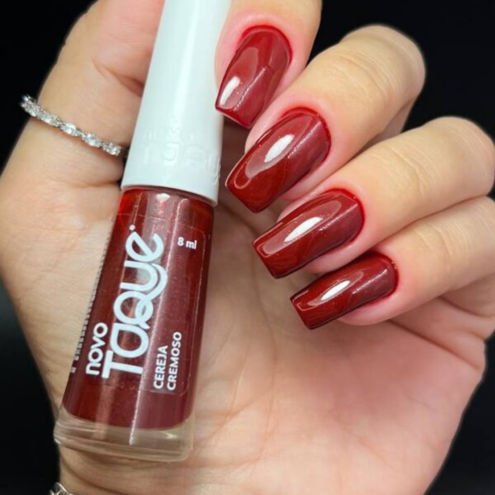 Esmalte Novo Toque Cremoso Cereja 8ml