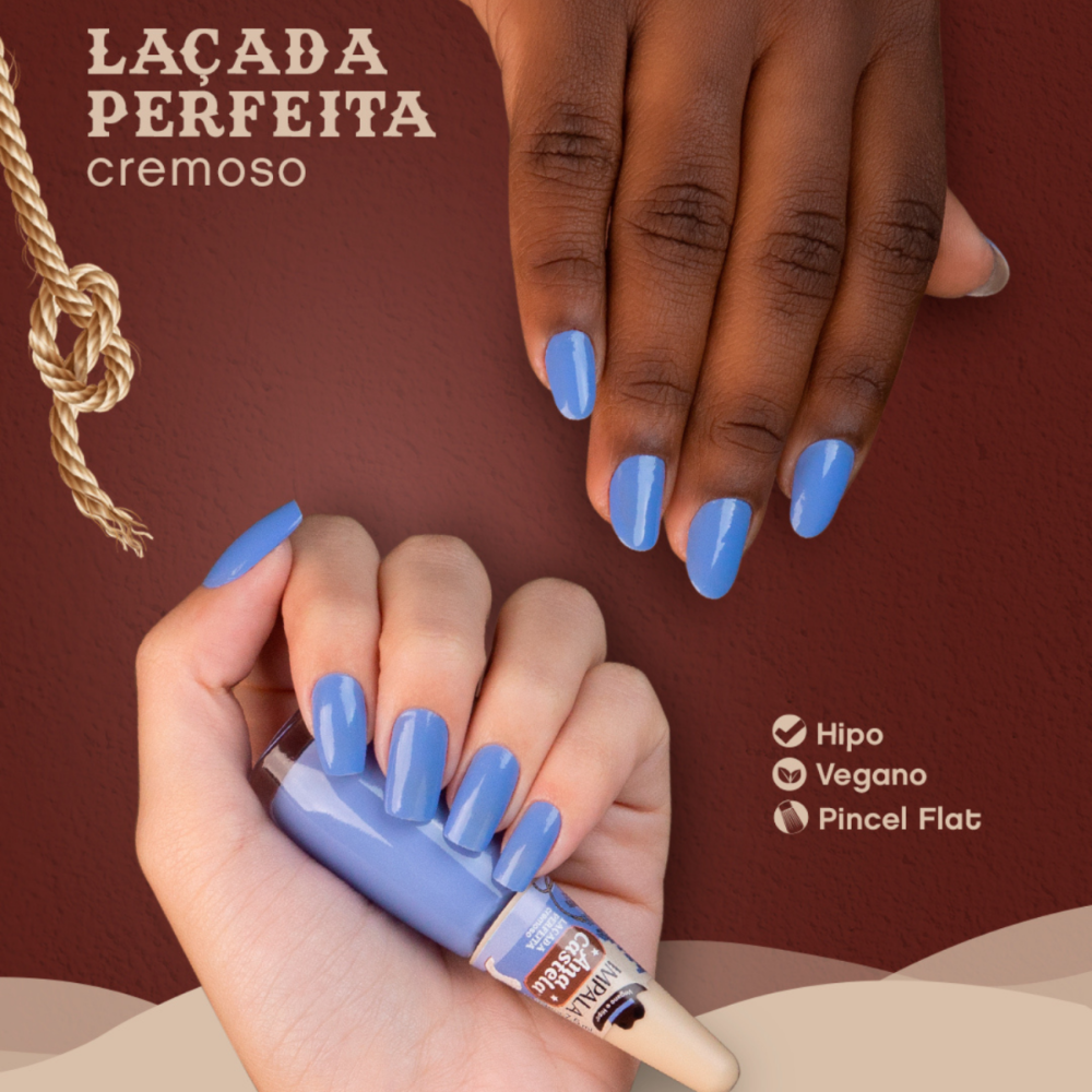 Esmalte Impala Cremoso Ana Castela Laçada Perfeita 7,5ml