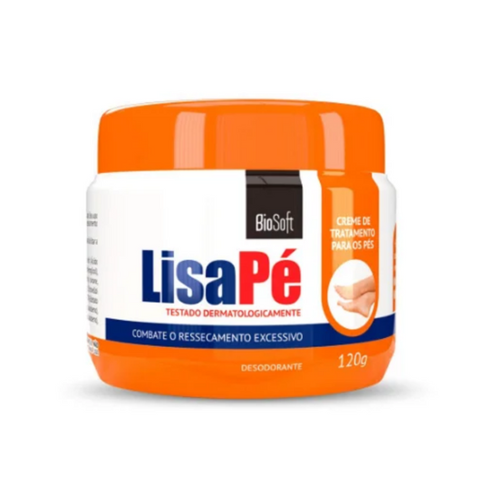 Creme Hidratante Lisa Pé Biosoft 120g