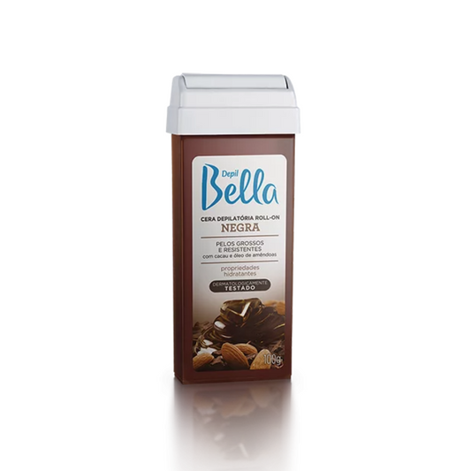 Refil Cera Depilatória Roll On Deo Negra Depil Bella 100g