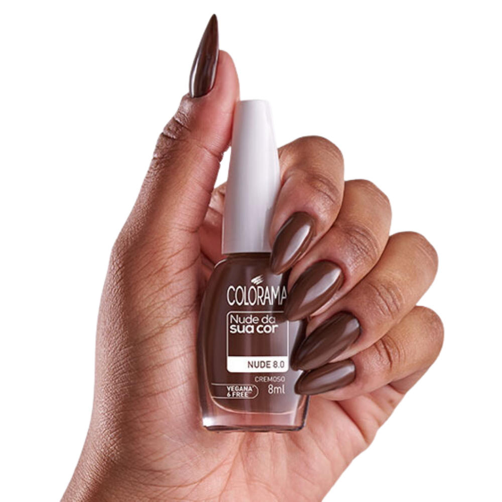 Esmalte Colorama Cremoso Nude da Sua Cor 8.0 8ml