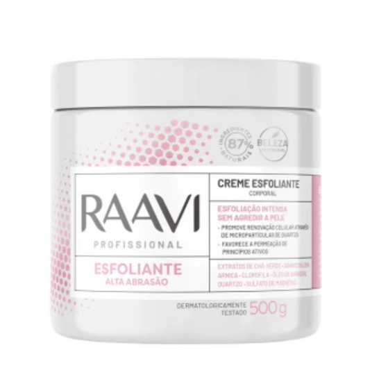 Creme Esfoliante Corporal Alta Abrasão Raavi 500g