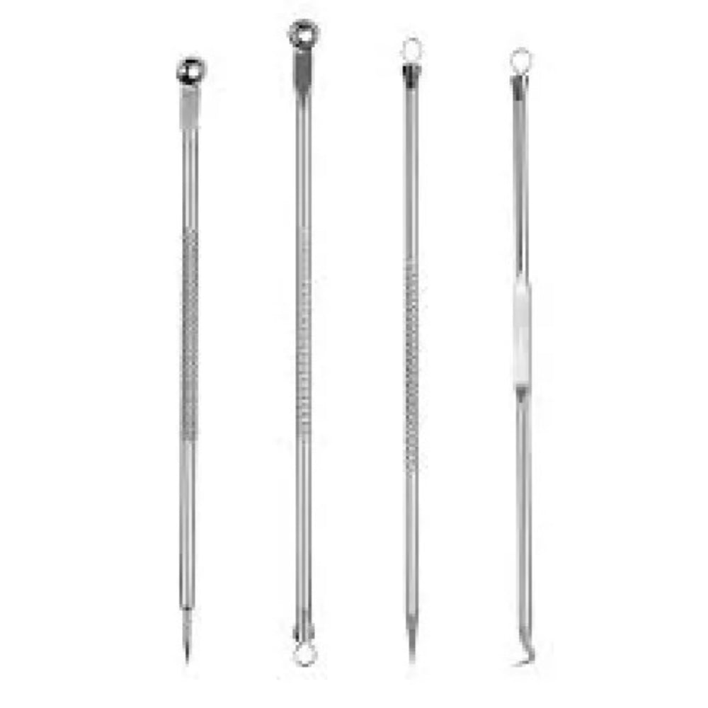 Pacote Com 3 Kits De Extrator De Cravos 4 Peças Cada
