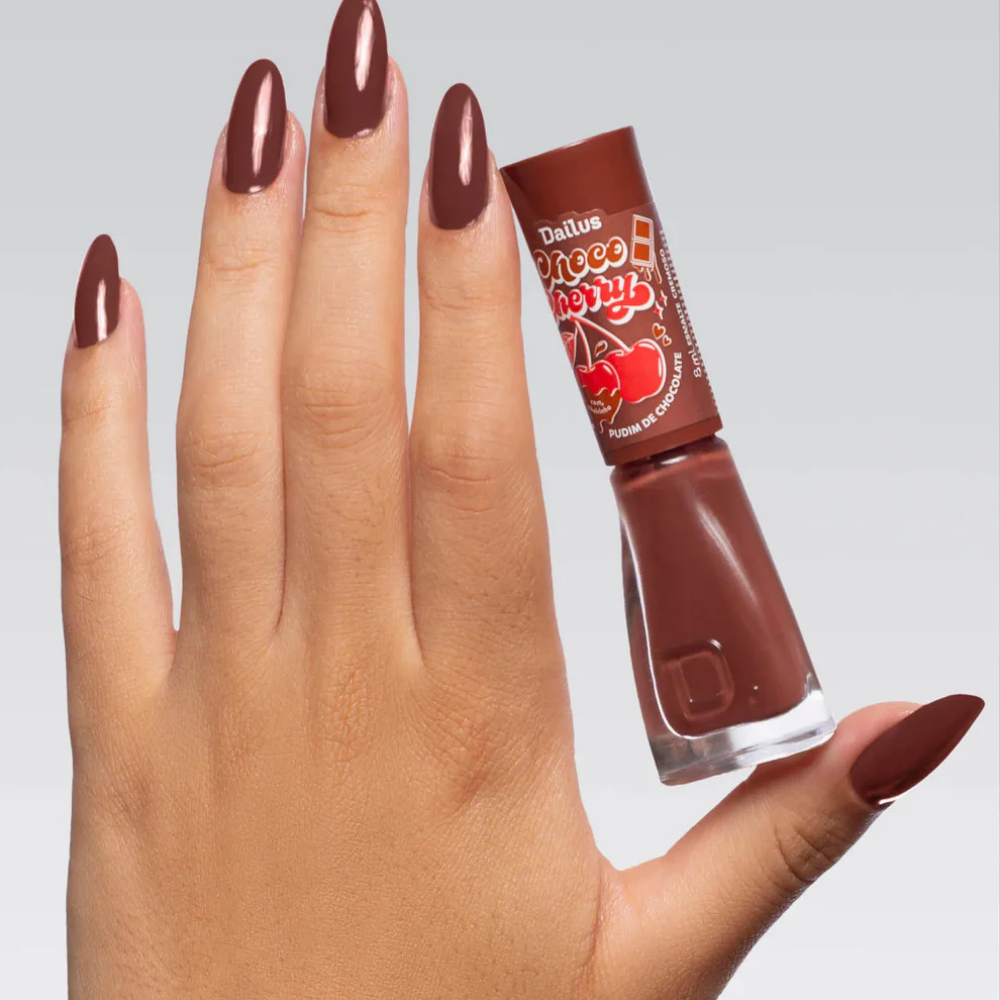 Esmalte Dailus Cremoso Choco Cherry Pudim De Chocolate 8ml
