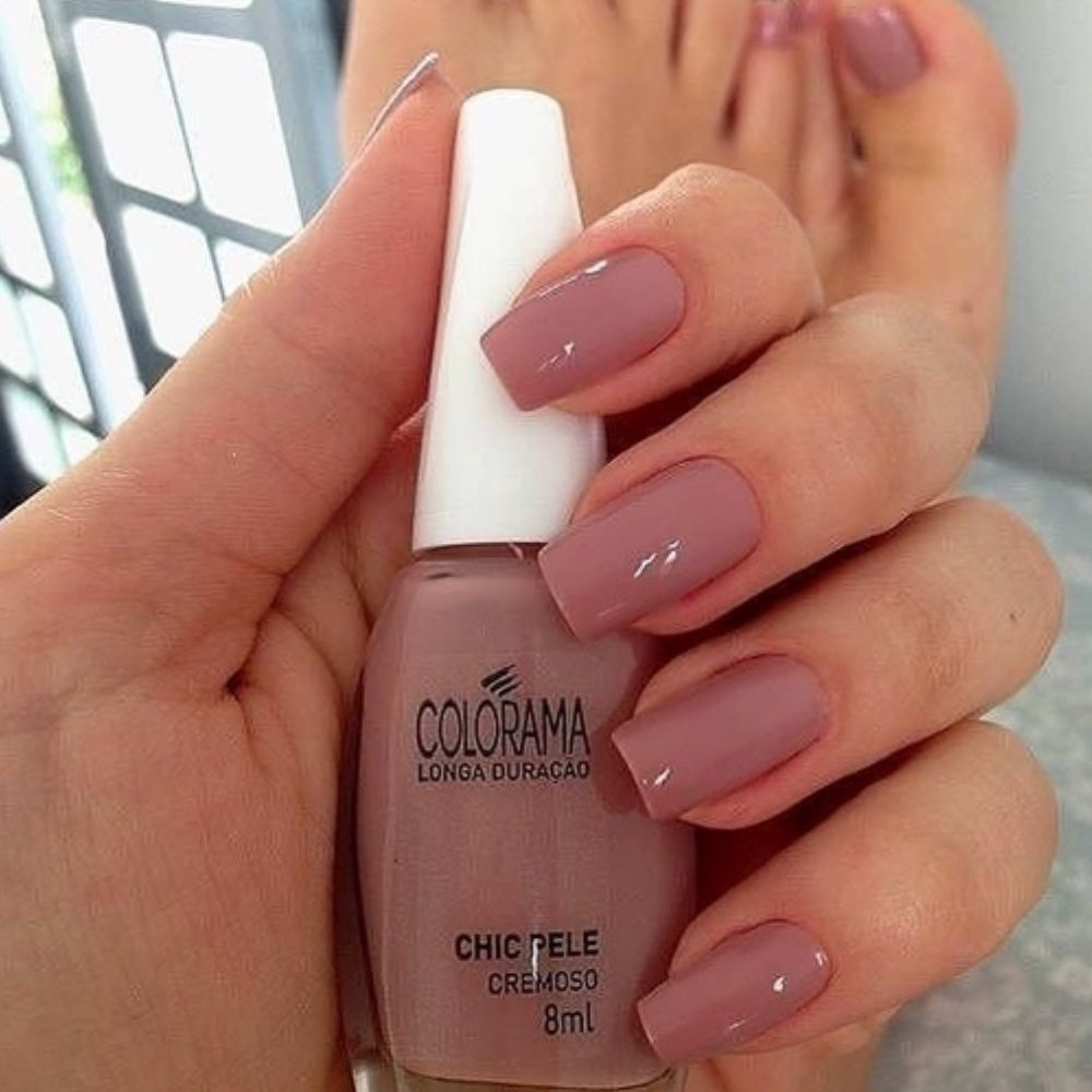 Esmalte Colorama Cremoso Chic Pele 8ml