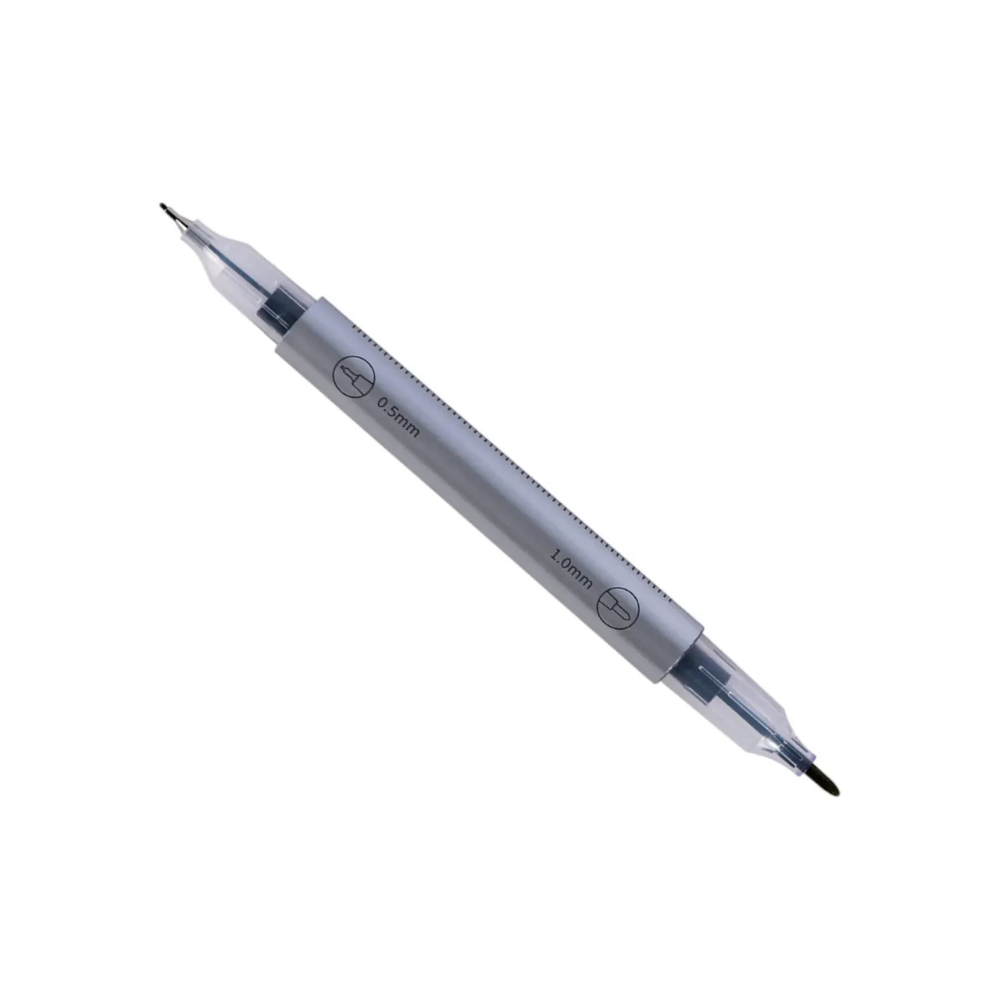 Caneta Surgical Skin Marker Ponta Dupla Azul Tondaus Td01