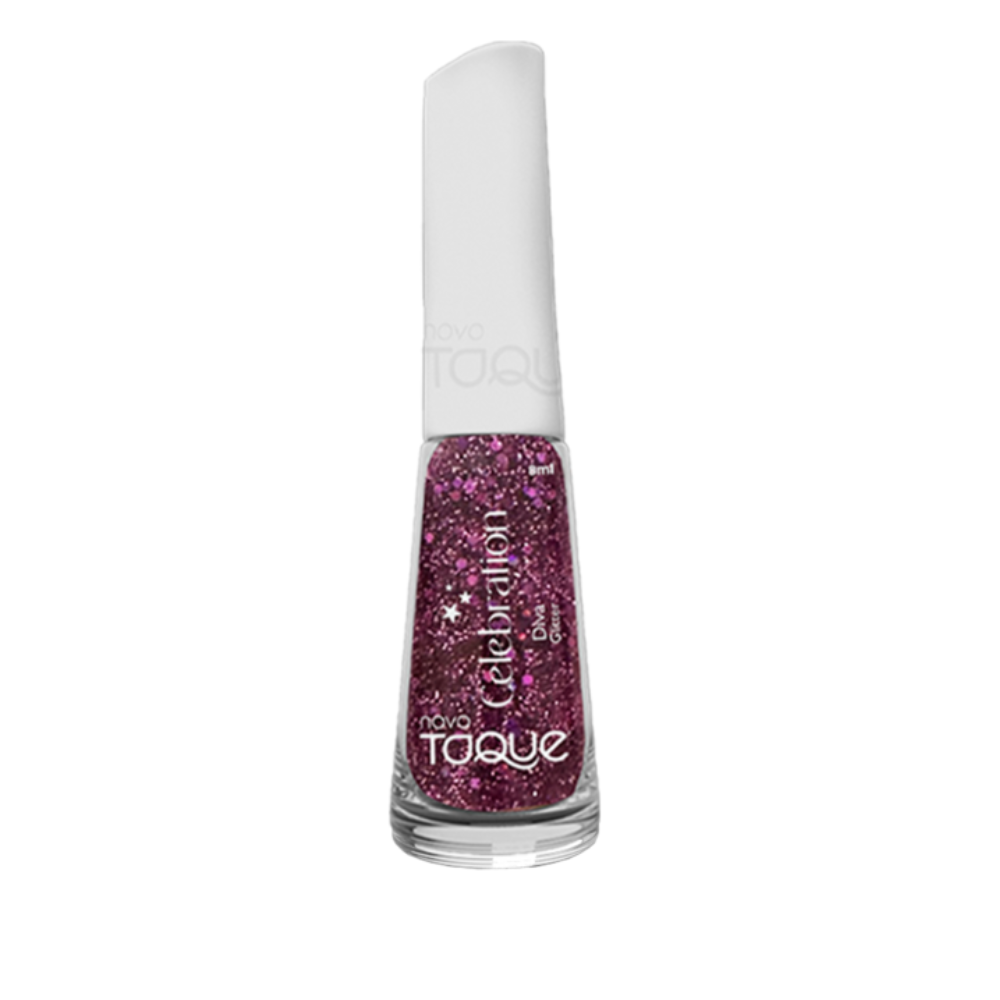 Esmalte Novo Toque Glitter Diva 8ml