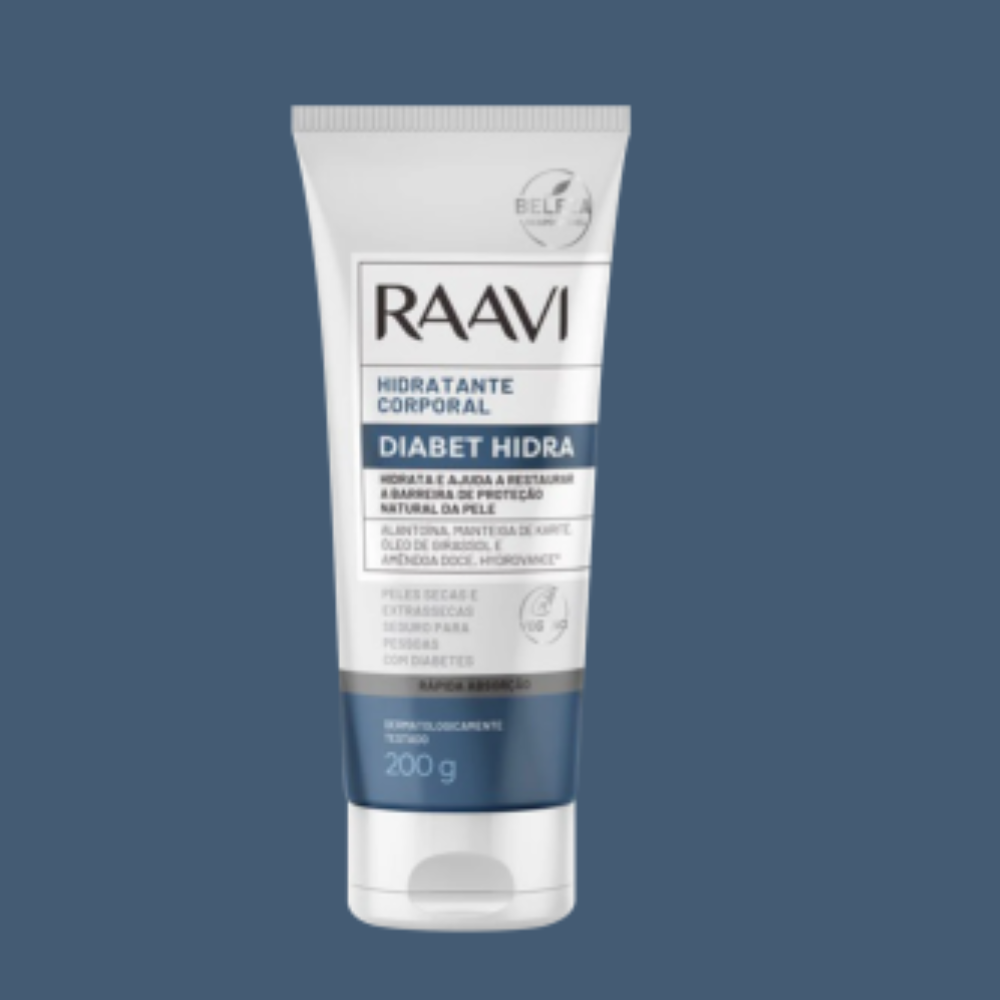 Creme Hidratante Diabet Raavi 200g