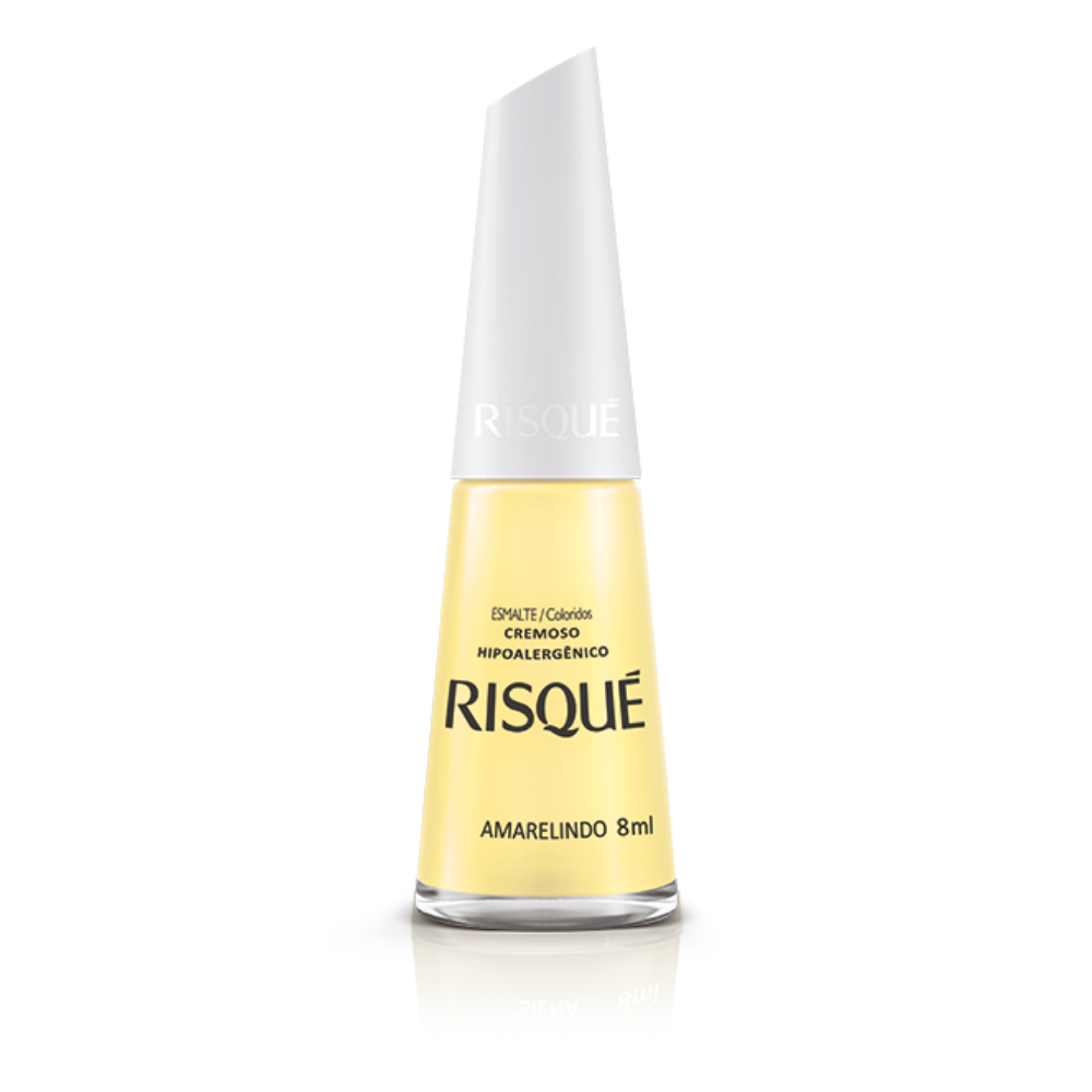 Esmalte Risqué Cremoso Amarelinho 8ml - Amarelo