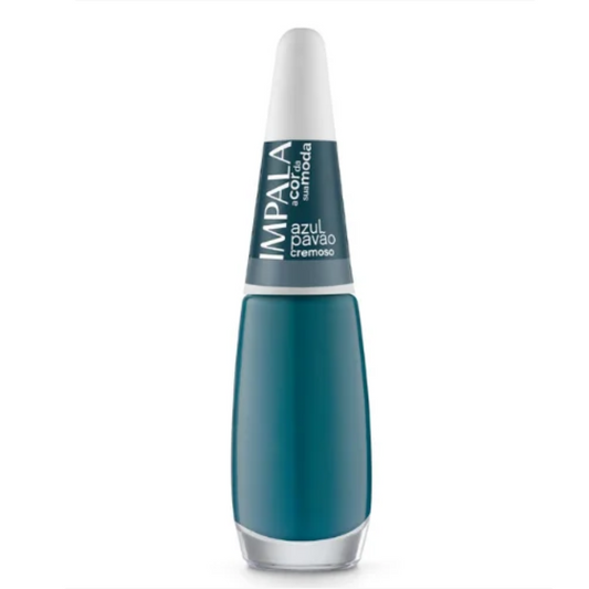 Esmalte Impala Cremoso Azul Pavão 7,5ml