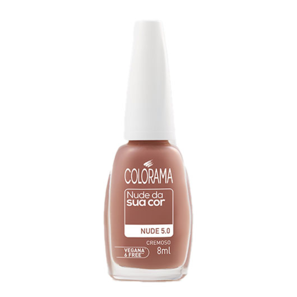 Esmalte Colorama Cremoso Nude da Sua Cor 5.0 8ml