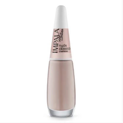 Esmalte Impala Cremoso Nude Clássico 7,5ml - Nude