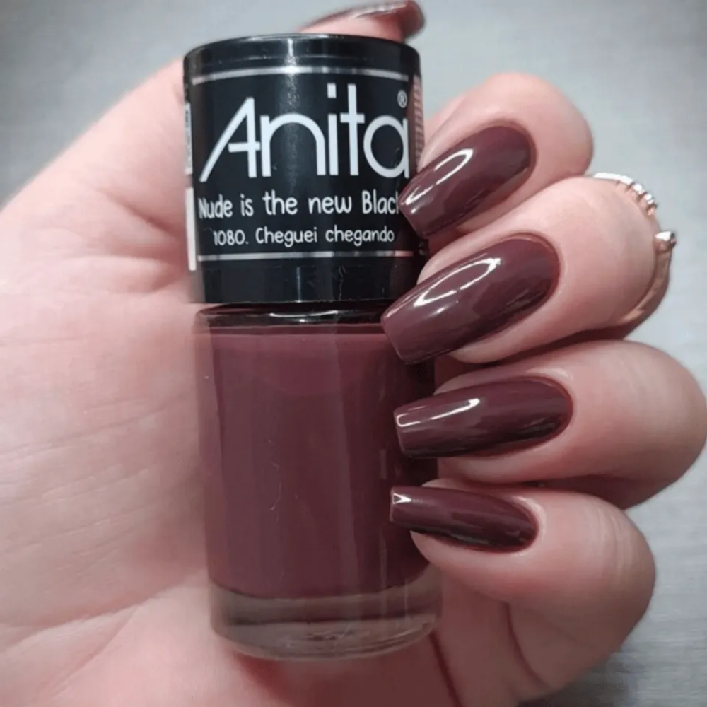 Esmalte Anita Nude Is The New Black Cheguei Chegando 10ml