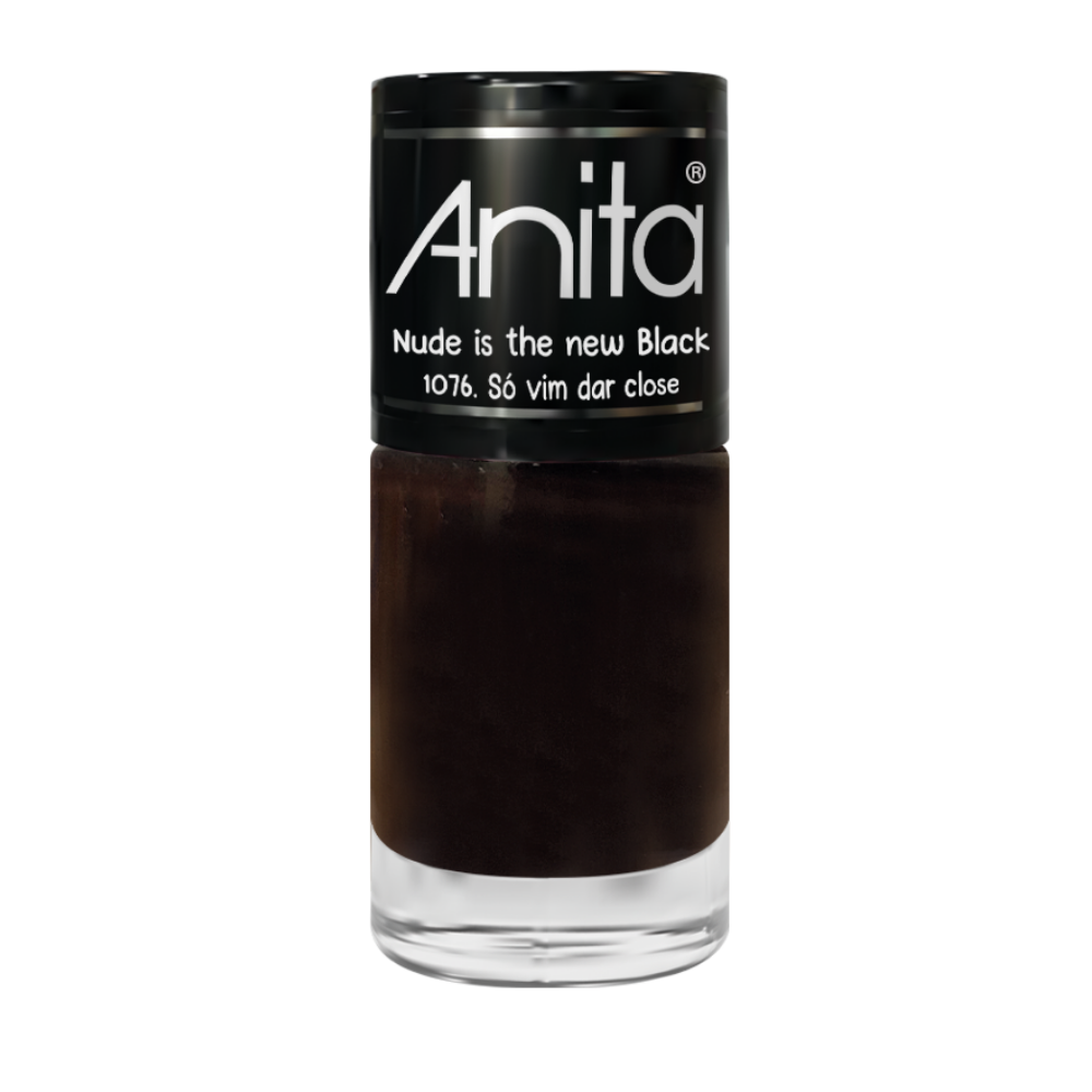 Esmalte Anita Nude Is The New Black Só Vim Dar Close 10ml