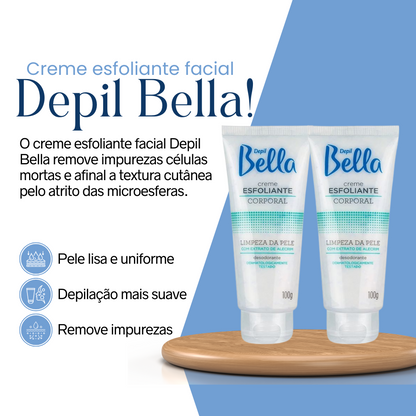 Creme Esfoliante Corporal Alecrim Depil Bella 100g