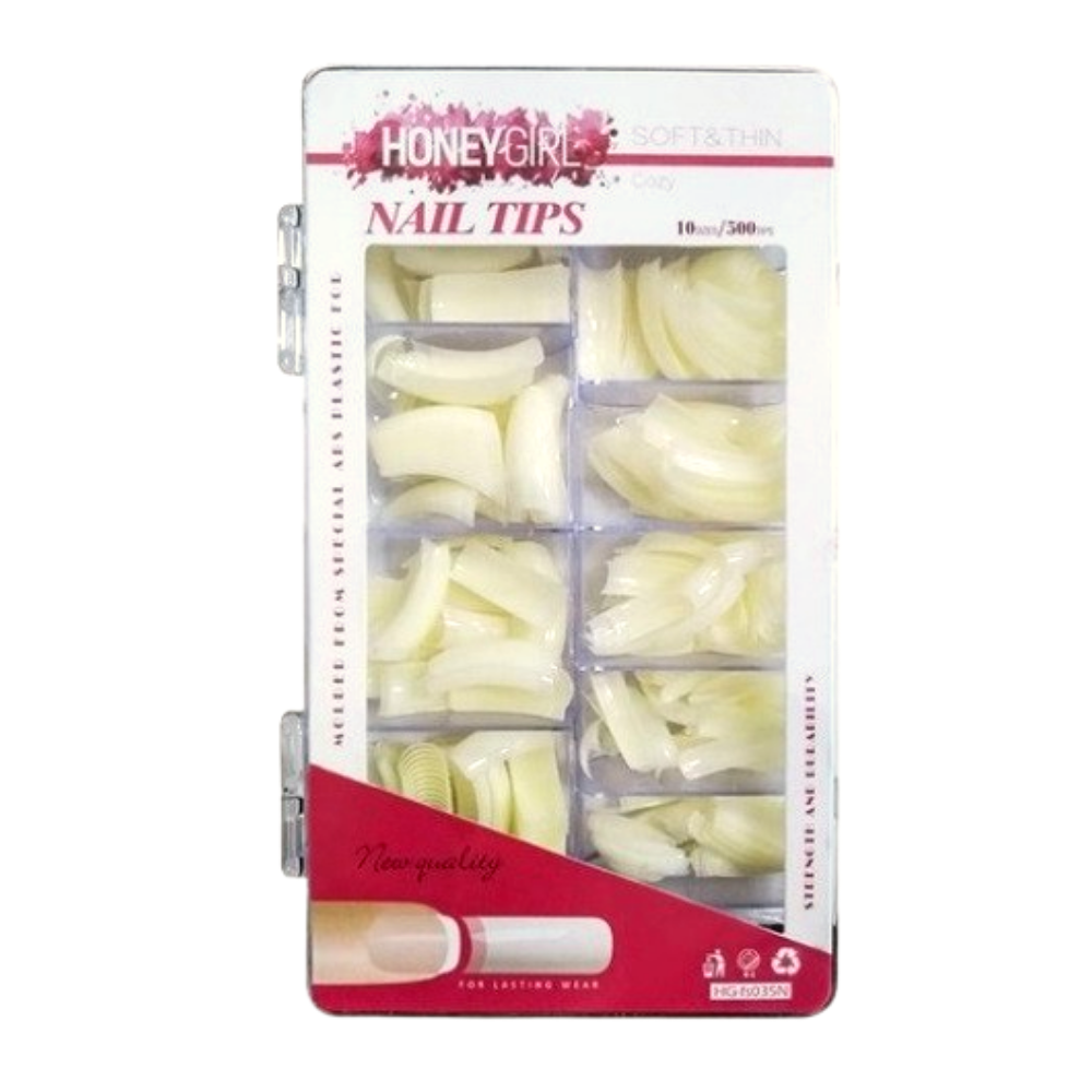 Caixa De Tips Honey Girl Reta 500 Unidades