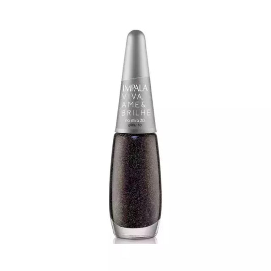 Esmalte Impala Glitter 3D Na Mira 3D 7,5ml