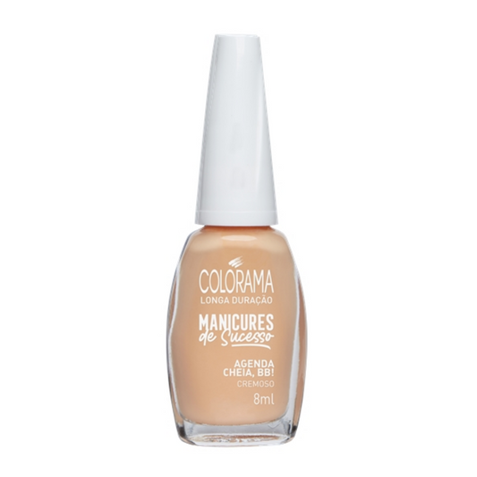 Esmalte Colorama Cremoso Agenda Cheia, Bb 8ml