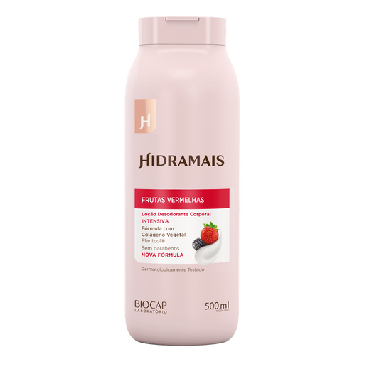 Loção Desodorante Corporal Frutas Vermelhas Hidramais 500ml
