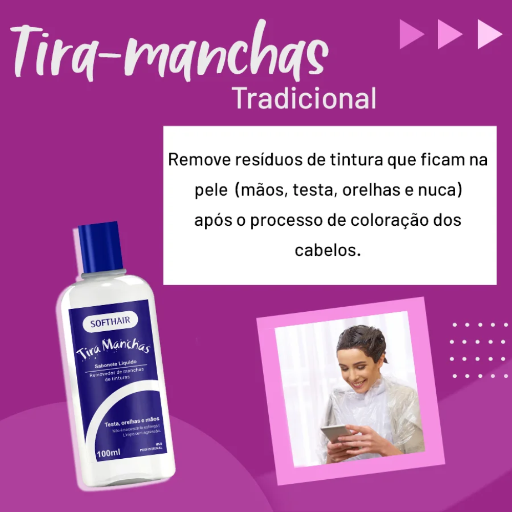 Sabonete Líquido Tira Manchas Softhair 100ml