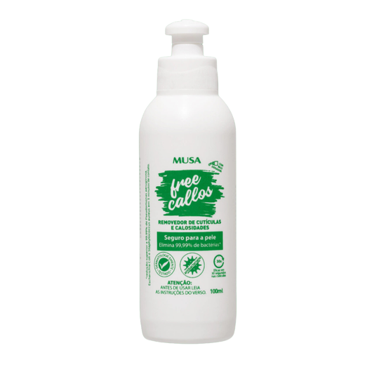 Removedor De Cutículas E Calosidades Free Callos Musa 100ml