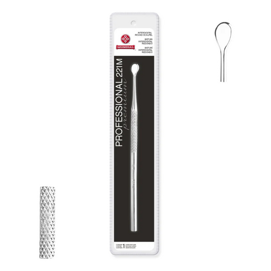 Bisturi Interdigital Redondo 221M Professional Inox Mundial