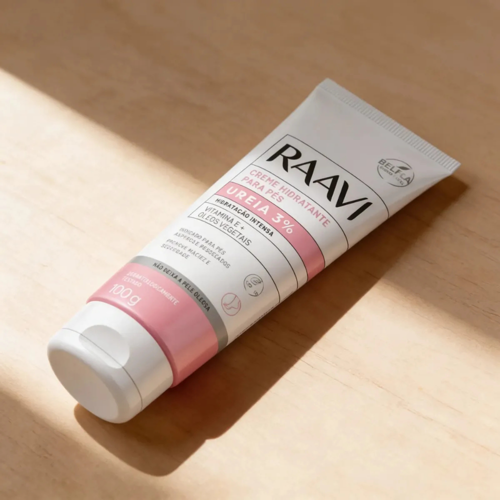 Creme Hidratante Ureia 3% Raavi 100g
