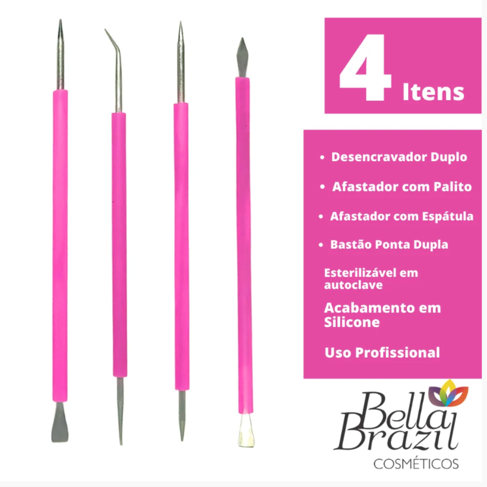 Kit Cutelaria Em Inox Com Protetor De Silicone 431 Bella Brazil