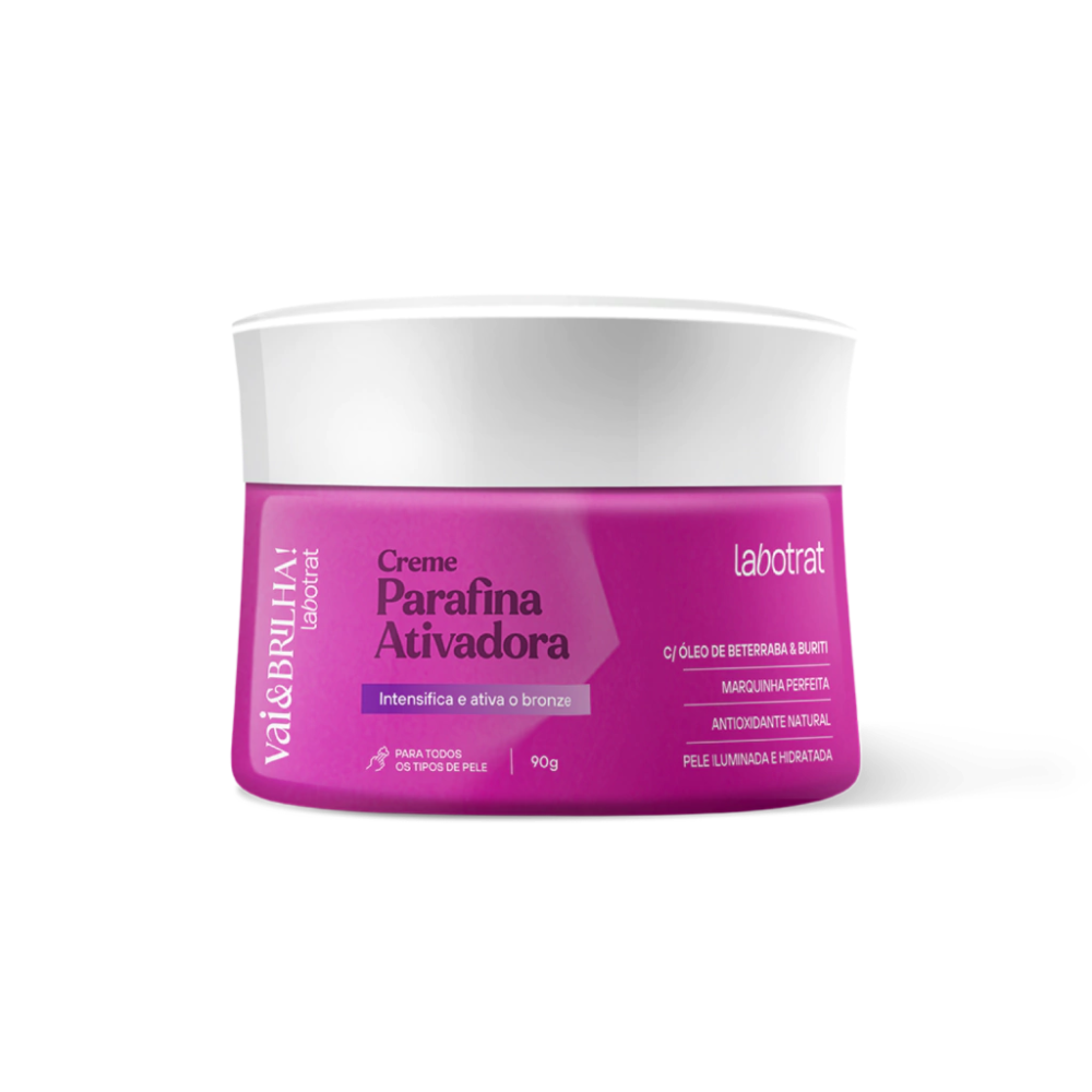 Creme Parafina Ativadora Labotrat com Óleo de Beterraba e Buriti 90g