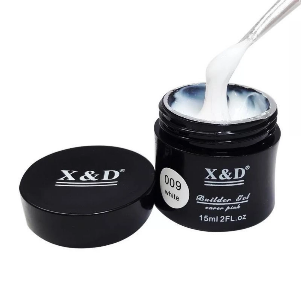 Builder Gel XeD 15g White 9 - Branco - Builder