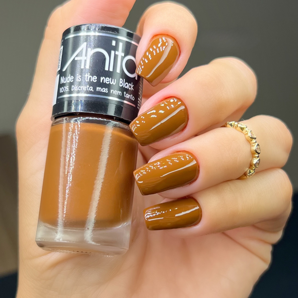 Esmalte Anita Nude Is The New Black Discreta Mas Nem Tanto 10ml