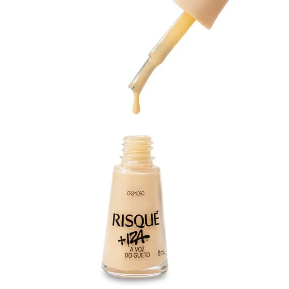 Esmalte Risqué A Voz Do Gueto 8ml - Amarelo - + Iza