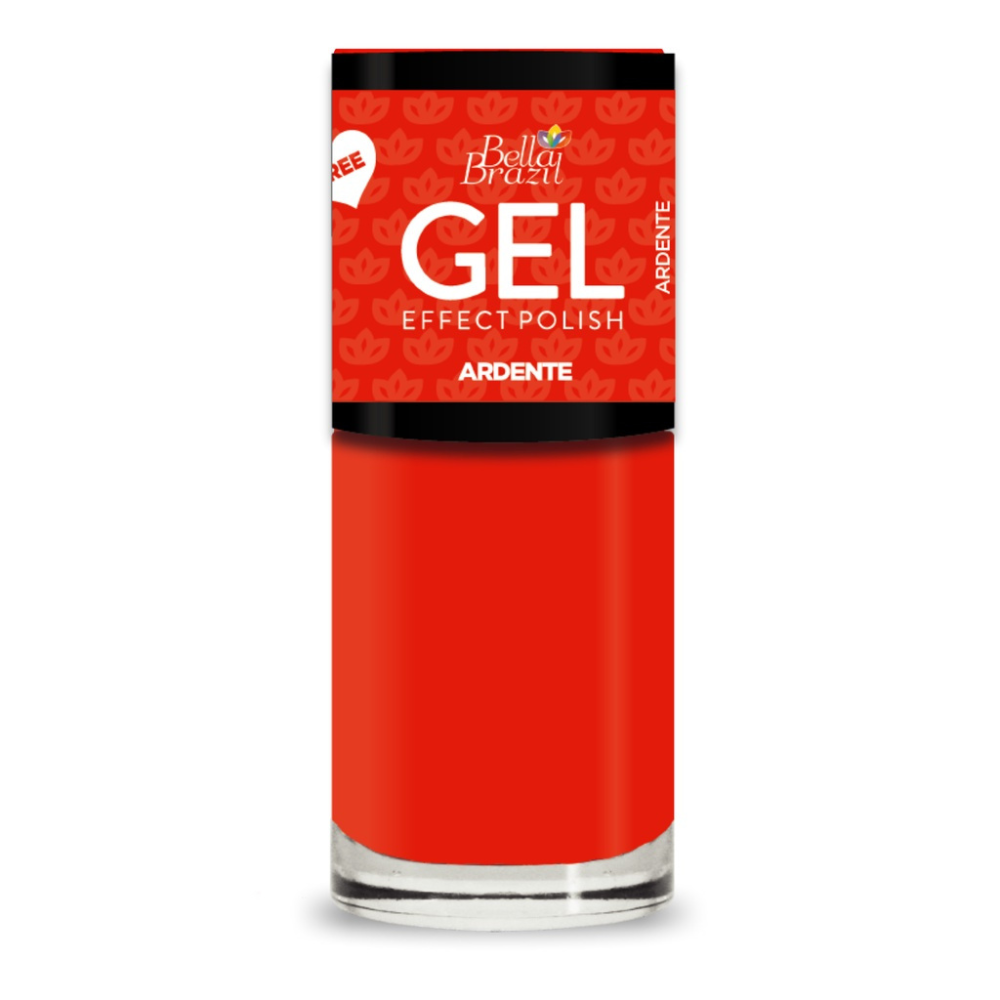 Esmalte Bella Brazil Efeito Gel Cremoso 824 Ardente