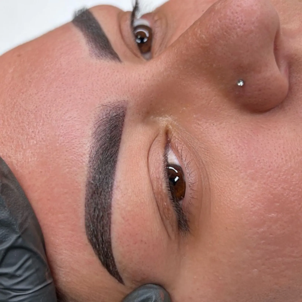 Pigmento Menela Mr. Night Castanho Escuro Intenso Inorgânico Micropigmentação Sobrancelhas 3ml