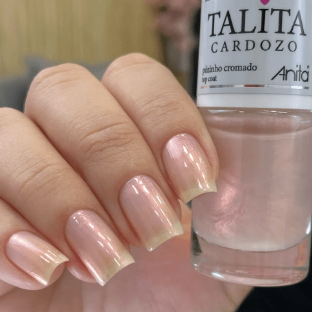 Top Coat Talita Cardozo By Anita Pózinho Cromado 10ml