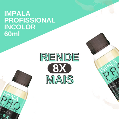 Refil Esmalte Impala Tratamento Linha Profissional Incolor 60ml