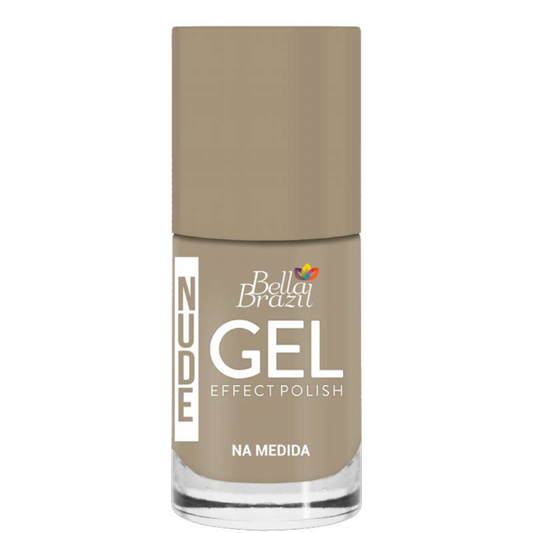 Esmalte Bella Brazil Efeito Gel Cremoso 819 Na Medida 9ml