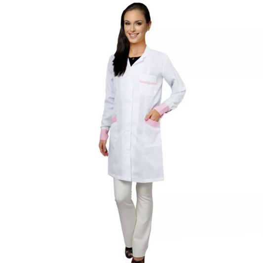 Jaleco Feminino Em Oxford Modelo Paris Tamanho G Santa Clara
