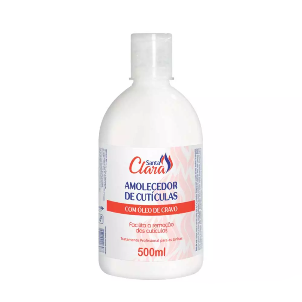 Creme Amolecedor De Cutículas Com Óleo De Cravo 500ml Santa Clara
