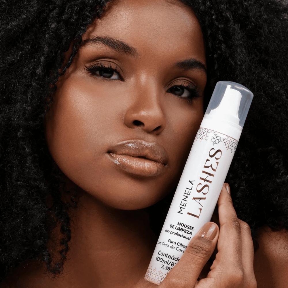 Mousse de Limpeza de Cílios Menela Lashes 100ml